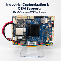 Carte mère RK3566 compatible PoE, carte embarquée Android, alimentation et données par un seul câble, DC 12V, carte mère industrielle pour kiosque
