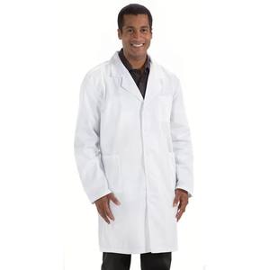 Manteaux de laboratoire minces en coton et polyester de couleur personnalisée unisexe, uniformes de médecin à manches longues pour usage hospitalier - Product Image 1