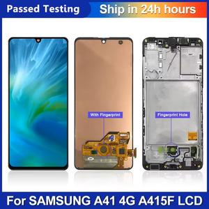 Écran tactile OLED 6,1 pouces en gros pour <span class=keywords><strong>Samsung</strong></span> Galaxy A41 A415 A415F – Assemblage de remplacement d'écran LCD pour téléphone portable - Product Image 1