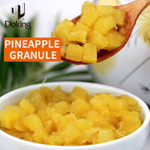 Doking fabbrica all'ingrosso di qualità frutta fresca materiale del tè speciale ingredienti del tè della bolla della frutta in scatola granuli di ananas - Product Image 3