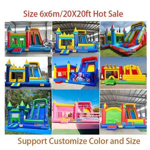 Lâu Đài <span class=keywords><strong>bouncy</strong></span> với màu xanh <span class=keywords><strong>Inflatable</strong></span> trượt nước thương mại <span class=keywords><strong>Inflatable</strong></span> nhà trả lại cho bên thuê Kid của nhảy lâu đài Combo - Product Image 5