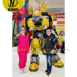 Disfraz de <span class=keywords><strong>Robot</strong></span> Abeja Realista de 1.8 m de Altura para Hombre, Novedad 2025 para Exteriores, Escultura de EVA para Cosplay, Actuaciones y Baile - Product Image 5