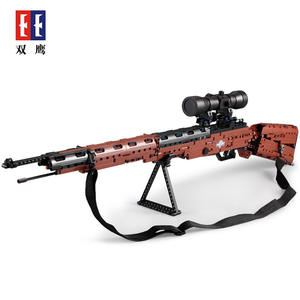 Cada Rifle C61010 98K <span class=keywords><strong>Mauser</strong></span>, arma militar, <span class=keywords><strong>pistola</strong></span> Lepini de juguete, juego de bloques de construcción de ladrillos para niños, regalo educativo para niños - Product Image 4