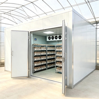 Chambre froide à économie d'énergie avec rail à viande pour la transformation de la viande ; Boîte de conservation personnalisée pour la chaîne du froid
