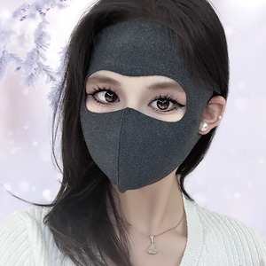 Máscara facial térmica Minggan Facekini de 3 capas UPF50 con protección UV, cálida y transpirable para otoño e invierno, para hombres y mujeres - Product Image 3