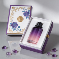 Nouvelles bouteilles d'huiles essentielles au design unique, fabriquées sur mesure en usine, bon marché, de haute qualité, rechargeables pour parfums et soins personnels