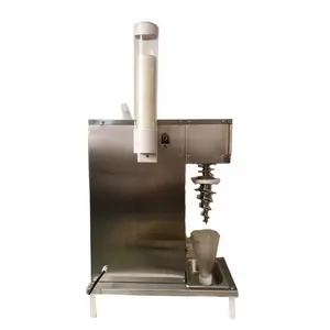 Automatic and Manual model frozen fresh fruit ice cream mixer blender new zealand real fruit ice cream machine