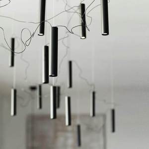 Lampu Gantung LED Aluminium Artistik Simbiosi Italia Model Desainer Modern Minimalis untuk Restoran dan Bar yang Dipersonalisasi - Product Image 3