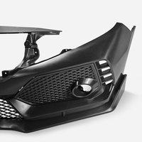Body Kit Bumper Depan Mobil FC/FK7 TR Generasi ke-10 Baru, Material PP, 100% Presisi, 2005-, Suku Cadang Pengganti Mobil