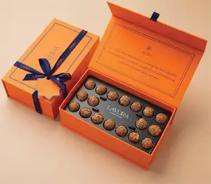 कस्टम लोगो ब्रांड एक अप चॉकलेट बार पैकेजिंग बॉक्स और मशरूम के लिए मोल्ड चॉकलेट बार के लिए एक अप पैकेजिंग