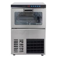 Machine à glaçons commerciale sous comptoir de haute qualité, automatique, à glaçons carrés, avec écran LED pour café