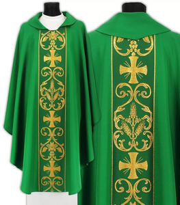 Veste Ricamata, Casula Vintage, Abito Ampio, Mantello per Sacerdote, Abbigliamento Clericale Cristiano Cattolico Arabo Mediorientale, Costume di <span class=keywords><strong>Halloween</strong></span> - Product Image 2