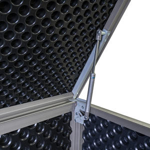 AJUNION 390L Boîte <span class=keywords><strong>de</strong></span> <span class=keywords><strong>rangement</strong></span> 103 gallons Boîte <span class=keywords><strong>de</strong></span> <span class=keywords><strong>rangement</strong></span> <span class=keywords><strong>de</strong></span> jardin en plastique pour terrasse au bord <span class=keywords><strong>de</strong></span> la piscine - Product Image 6