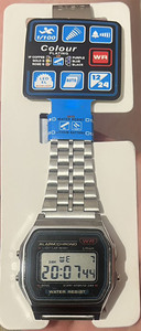 Reloj Deportivo <span class=keywords><strong>F91W</strong></span> para Hombre, de Lujo, Cuadrado, Digital, con Alarma, Correa de Acero Inoxidable y Caja de Aleación - Product Image 2