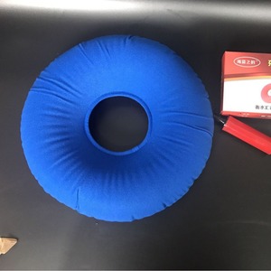 Medical Inflatable Seat <b>Cushion</b> <b>Round</b> Blue Pvc Anti Bedsore Wheelchair <b>Cushion</b> For Paralyzed Patients One Size - Product Image 4