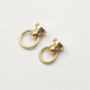 가죽 가방용 황동 클래식 스크류 리벳 버튼 - Product Image 5