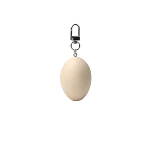Half-Cut Egg <b>Keychain</b> <b>Personalized</b> Creative Pendant Bag Accessory Niche Hanging Ornament Fun Durable Eco-Friendly Plastic Zinc - Product Image 3