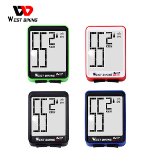 WEST BIKING Large Screen Bike <strong>Computer</strong> Wireless Rainproof Backlight Odometer Cycling Stopwatch Bicycle <strong>Computer</strong> Speedometer - Product Image 2