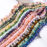Perles irrégulières en pierre naturelle 6*11mm, perles en vrac, brins de perles, accessoires faits à la main DIY