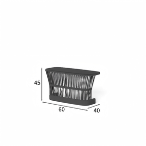 Luxury Patio Outdoor Daybed Aluminum Outdoor <b>Sunbed</b> Chaise Waterproof Sun Lounger Chair for Pool Side - Product Image 4