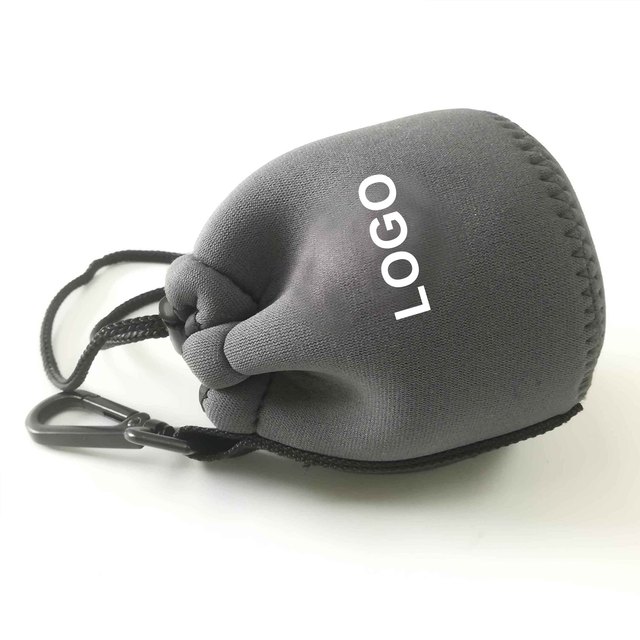 EDIOM Custom New Product Neoprene Bag Camera Lens Soft Protector Security Pouch Case