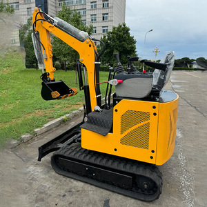 Miniexcavadora de cadenas EZ-17 con bomba de columna y alta potencia de excavación para obras de construcción - Product Image 2