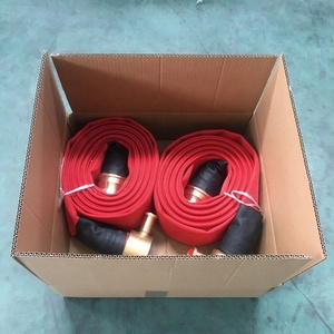 أنبوب خرطوم نار مغطى بقماش قماشي قطني 30 م 25 م 20 م رخيص بأفضل جودة - Product Image 6