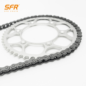 ชุดโซ่และสเตอร์มอเตอร์<span class=keywords><strong>ไซ</strong></span>ค์ SFR Silent & Durable Steel 420 ขนาด 13T-44 สำหรับ Talaria Sting R MX3 E-Dirt Bike - Product Image 1