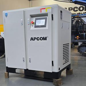 เครื่องอัดอากาศแบบสกรูไร้น้ำมัน APCOM 15kW ประสิทธิภาพสูง ระบบหล่อลื่นด้วยน้ำ ระดับเสียง ISO Class 0 เหมาะสำหรับห้องปฏิบัติการ - Product Image 2