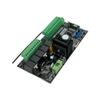 Carte de commande de portail battant ID200 moderne 12-24V DC avec démarrage progressif et arrêt, capacité de charge de 1500 kg