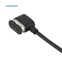 Cable de carga de 5 pines para reloj inteligente, conector magnético de 5 pines, resistente al agua, de fábrica, OEM