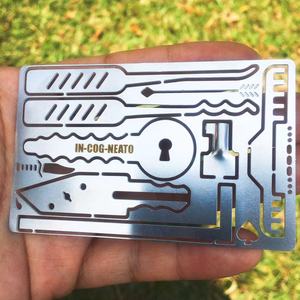 Công cụ chọn khóa Kích thước thẻ tín dụng có thể tháo rời-Công cụ khóa - Product Image 4