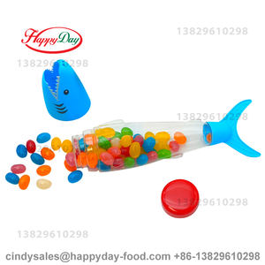 لعبة سمكة القرش الكبيرة المضحكة من هابي داي مع طائرة مضيئة وحلوى الجيلي بين - Product Image 5