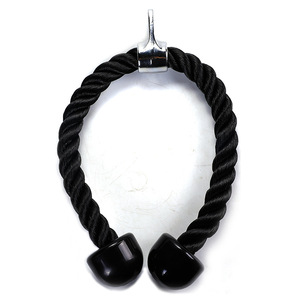 High Level Pull-down Trainer <strong>Triceps</strong> <strong>Extension</strong> Fitness Equipment Accessories Elastic Strap Double <strong>Rope</strong> - Product Image 6
