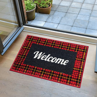 Tapis d'entrée personnalisé imprimé, tapis de sol antidérapant et durable pour usage commercial, bureau, commerce de détail, hôtel, fournisseur en gros