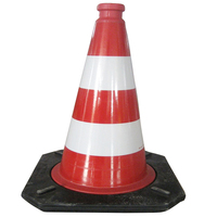Produits de sécurité routière En Plastique Cône de Signalisation à Led