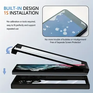Coques de Téléphone Transparents Intégrales 360 Avant Arrière pour <span class=keywords><strong>Samsung</strong></span> Galaxy S25 FE S25 Edge S24 S23 <span class=keywords><strong>S22</strong></span> <span class=keywords><strong>Ultra</strong></span> Plus A07 A17 M36 - Product Image 5