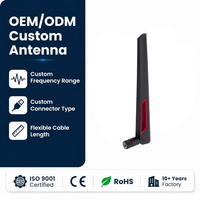 Router Inalámbrico de Doble Banda 2.4GHz 5.8GHz, Antena WiFi con Interfaz Roscada, 6dBi de Alta Ganancia, Omni Rubber Duck para AP, Cámara, OEM Personalizado
