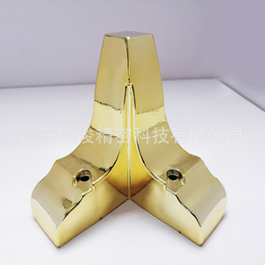 <b>Gold</b> Glossy Plastic <b>Sofa</b> Legs Minimalist Design Heavy Duty Furniture Accessories For Living Room Modern Style - Product Image 3