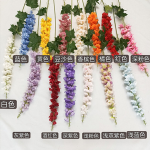 PT-LS003 all'ingrosso di alta qualità fiori reali di tocco artificiale Delphinium venditori caldi di Poisonweed artificiale Larkspur - Product Image 6