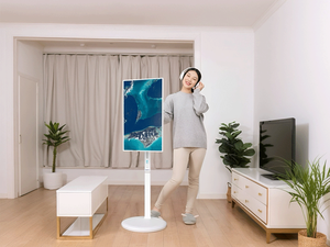 32 inch <span class=keywords><strong>4</strong></span> + 64 gam Bestie máy Android 13 Powered xách tay thông minh TV tương tác màn hình cảm ứng hiển thị - Product Image 2