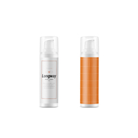 Visofree — bouteilles pompe en plastique PP, rose, pour automobile, sans air, emballage pour soins personnels, 15ml, 30ml, 50ml