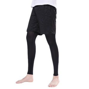 Nylon Ice Silk Leg Covers X74 Non-Slip <b>Long</b> Knee <b>Socks</b> For Outdoor Cycling Adults - Product Image 1