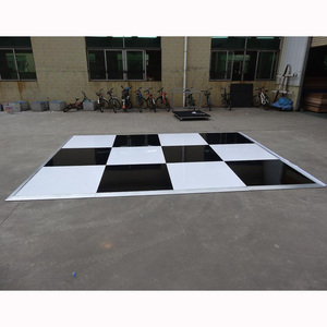 4x4ft wedding dance floor glossy plywood modular dance floor - Product Image 1