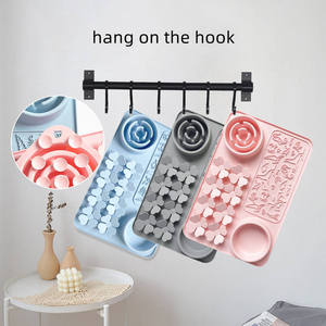 <span class=keywords><strong>Tapis</strong></span> <span class=keywords><strong>de</strong></span> recherche d'animaux domestiques en silicone Bol d'alimentation pour animaux <span class=keywords><strong>de</strong></span> compagnie Mangeoire pour chats Tampon à lécher multi-aliments avec ventouses - Product Image 5