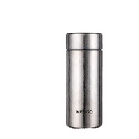 Titane pur Portable poche tasse Mini vide Thermos isolation thermique sport tasse d'eau Camping en plein air randonnée bouteille d'eau