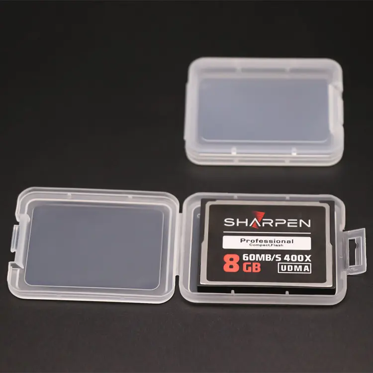 Plastic High quality Storage Memory Card Box TF CF Card Holder Professional SD Card Case For Kingston SONY Nikon TOPSSD SD