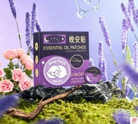 Patchs de sommeil personnalisés, patchs pour une bonne nuit de sommeil, fabrication OEM sous marque privée, patchs d'aromathérapie aux huiles essentielles non tissés