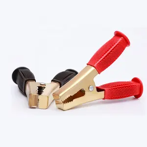 Insulated 500A Heavy Duty Alligator Clip Crocodile Clamp For Car Battery Electric Test Heavy Duty Crocodile Clips