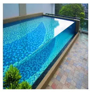 水族馆用丙烯酸玻璃板/无尽游泳池用丙烯酸厚板
